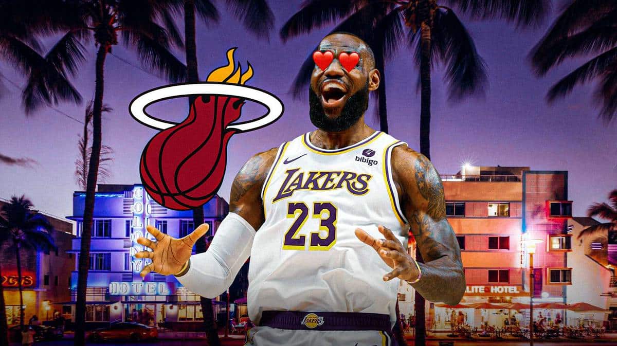LeBron Lakers, LeBron Heat, LeBron James, Lakers, Heat