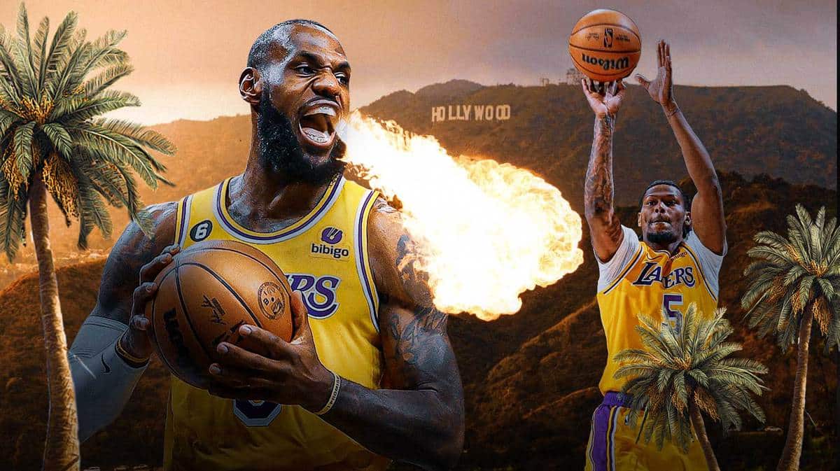 LeBron James and Cam Reddish led the Lakers to victory over the Suns