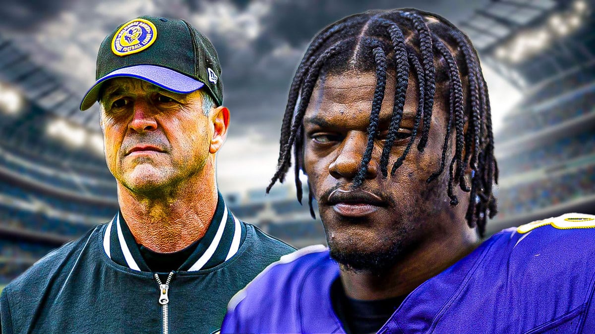 Ravens John Harbaugh, Lamar Jackson upset after choke job vs, Browns