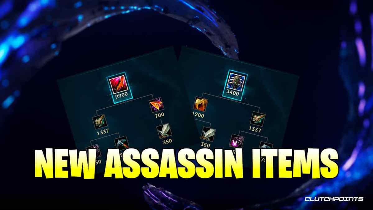 League of Legends Preseason 2024 New Assassin items