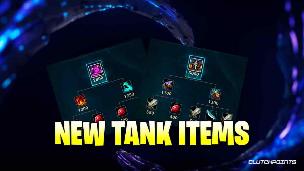 league of legends preseason 2024 new tank items