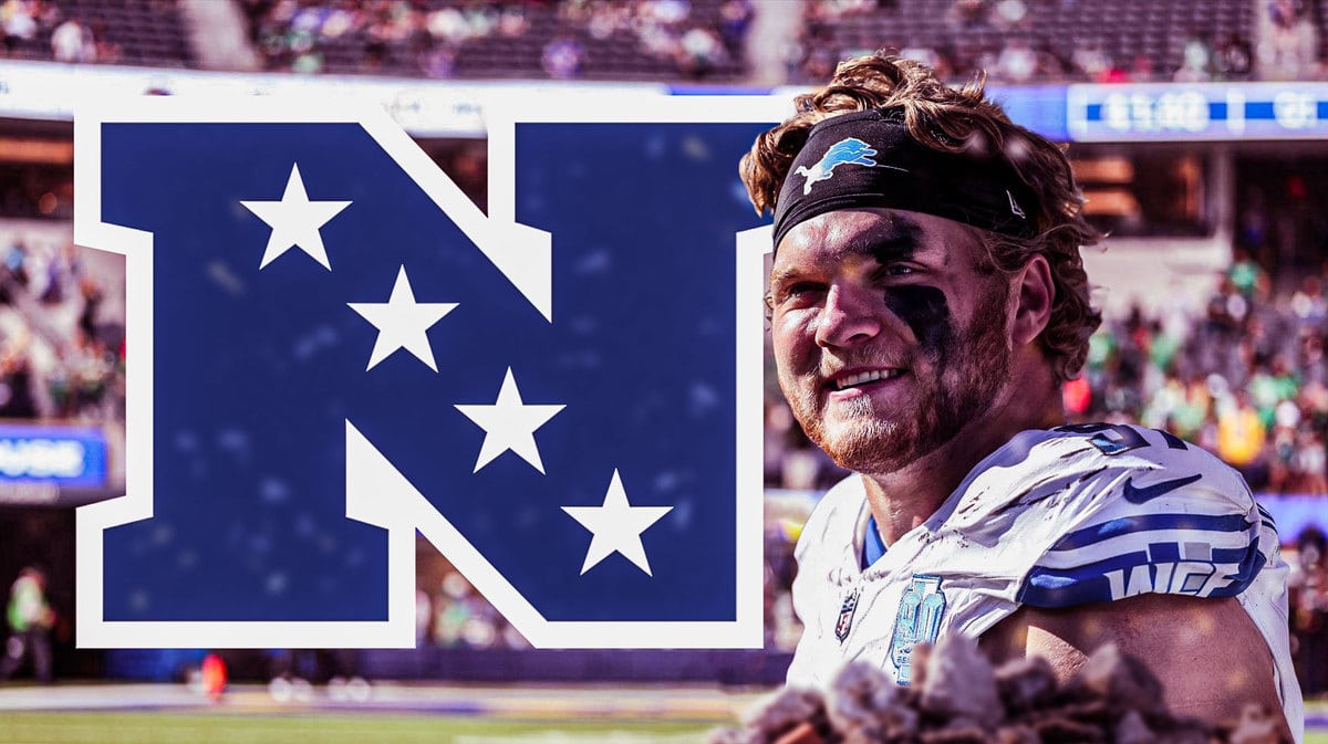 Lions DE Aidan Huntchinson, who wants to win the NFC in 2023.