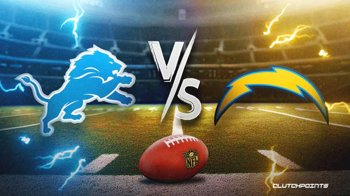 Lions Chargers prediction