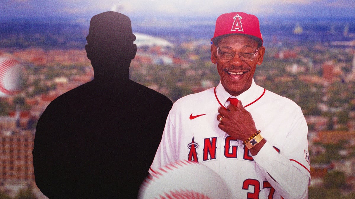 Ron Washington and Barry Enright for the Angels