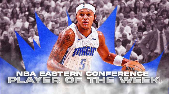 Magic star Paolo Banchero took home his first Player of the Week award