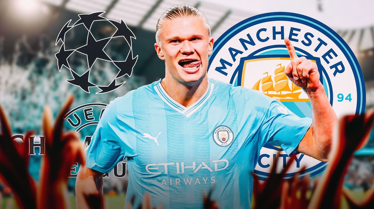 Manchester City star Erling Haaland sets new Champions League record