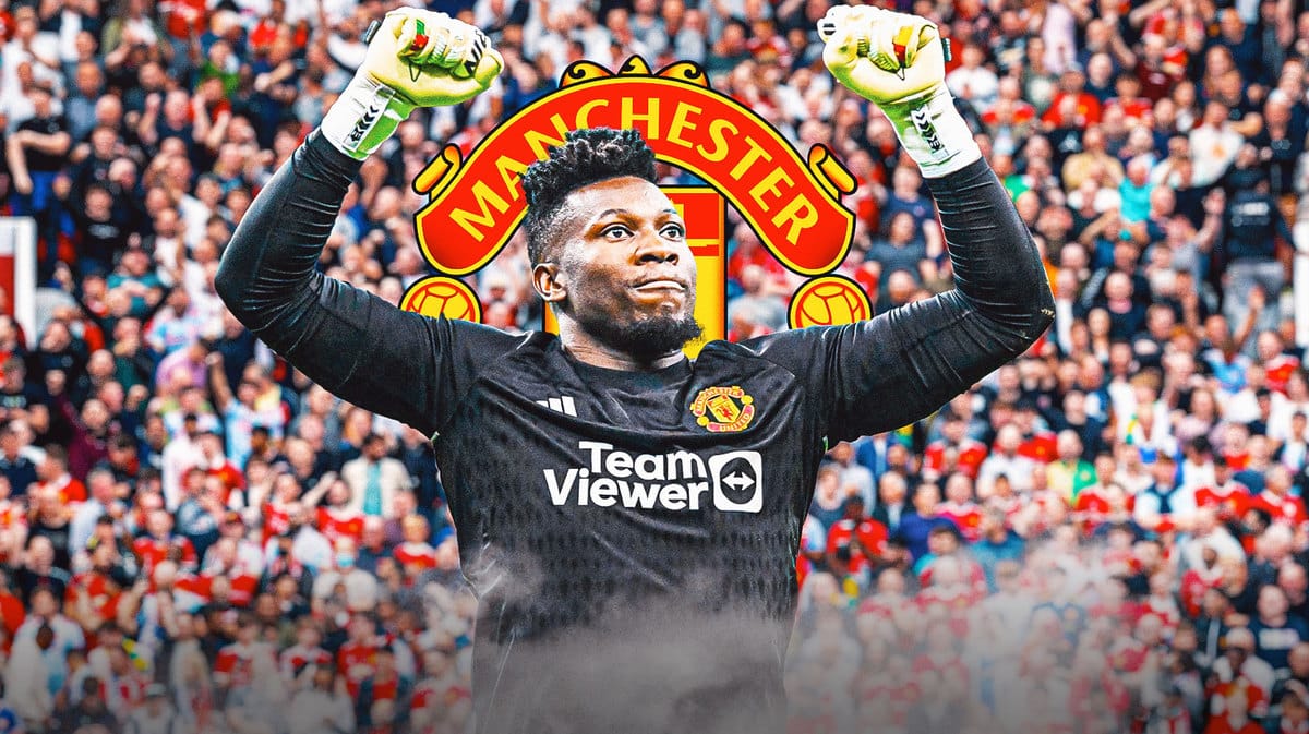 Manchester United's Andre Onana visibly angry after Champions League draw