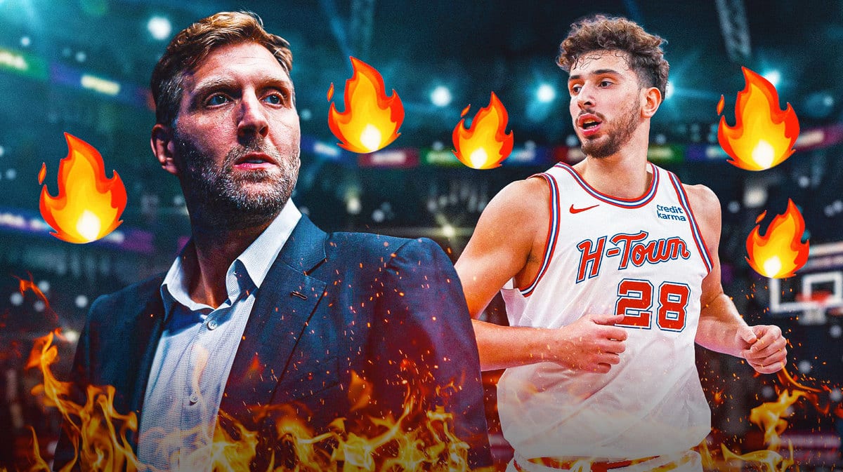 Dirk Mavs, Dirk Nowitzki, Mavs, Rockets, Alperen Sengun