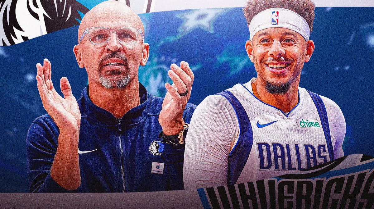 Jason Kidd and Seth Curry