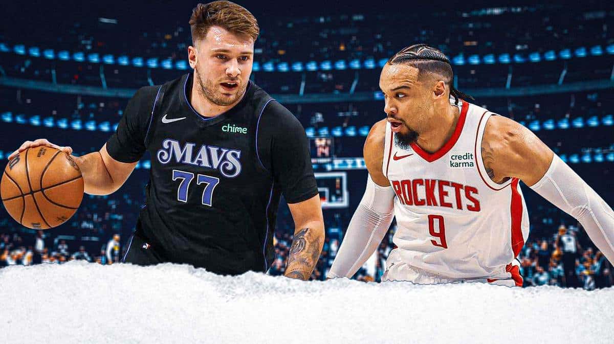 Mavs star Luka Doncic vs Dillon Brooks