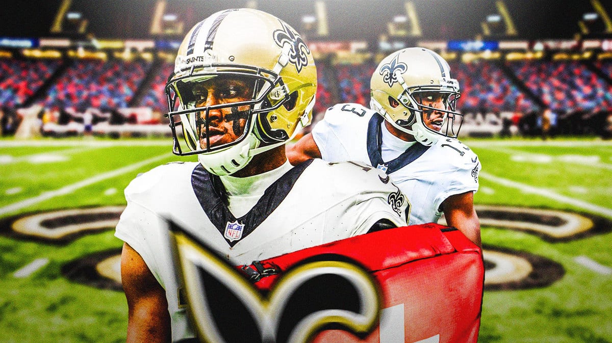 Michael Thomas with a first aid kit