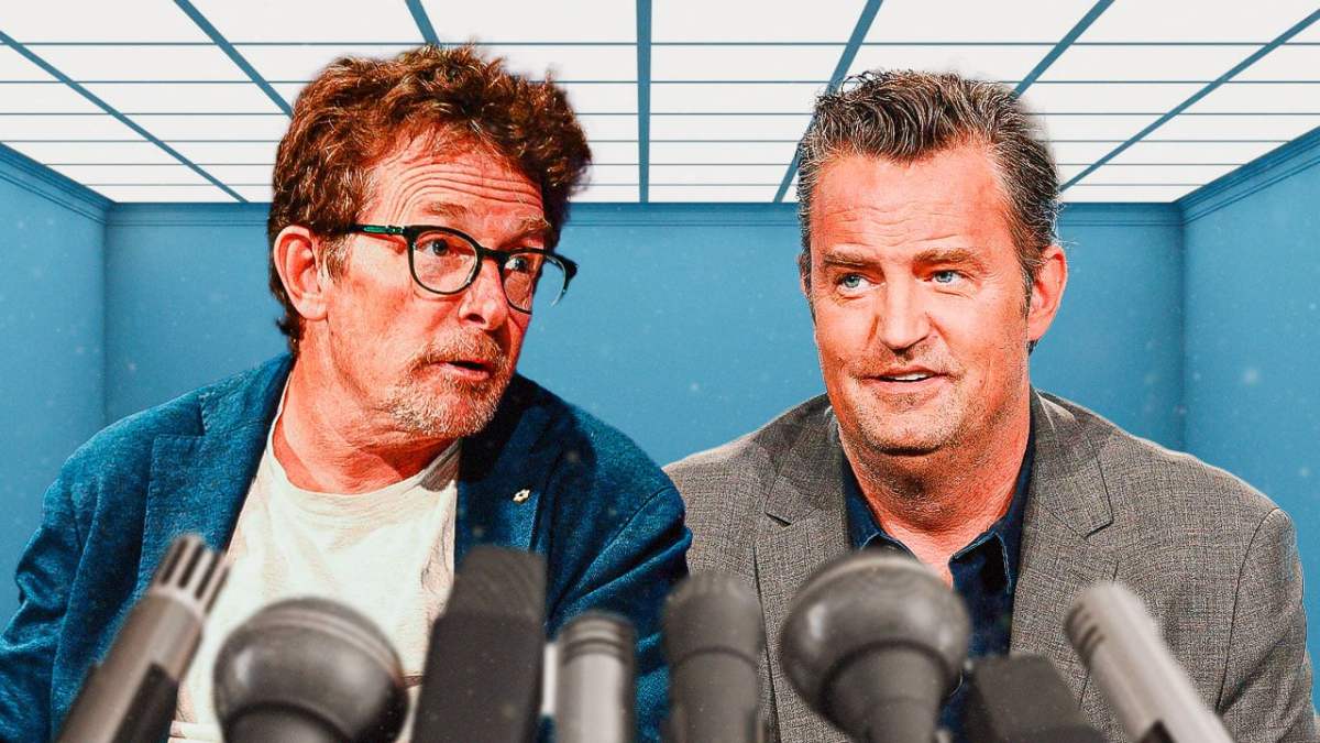 Michael J. Fox and Matthew Perry.
