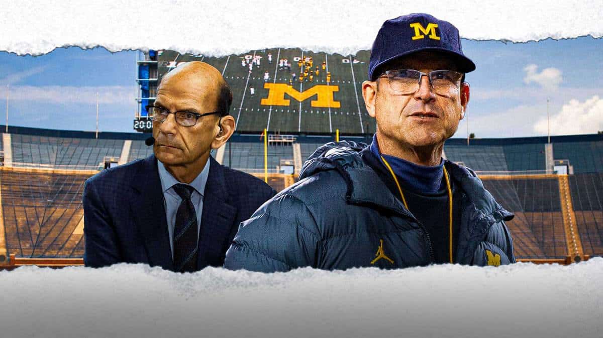 Jim Harbaugh gets criticized by college football analyst Paul Finebaum, Michigan sign-stealing