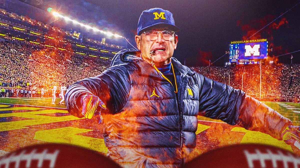 Michigan football head coach, Jim Harbaugh