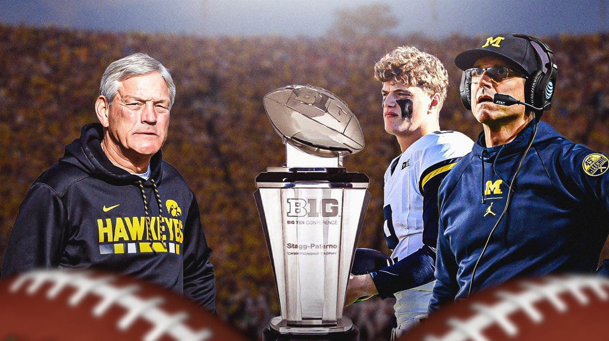 Michigan and Iowa face off in the Big Ten title game.