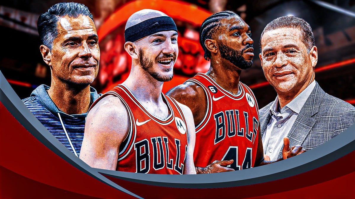 NBA GMs with Bulls and Zach Lavine, DeMar DeRozan teammates Alex Caruso and Patrick Williams
