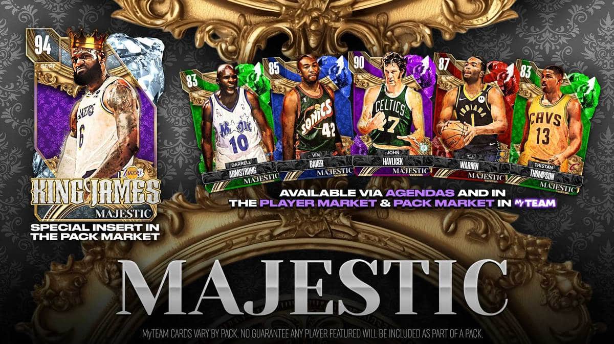 NBA2K MyTeam Drops New Majestic Set Featuring Lebron