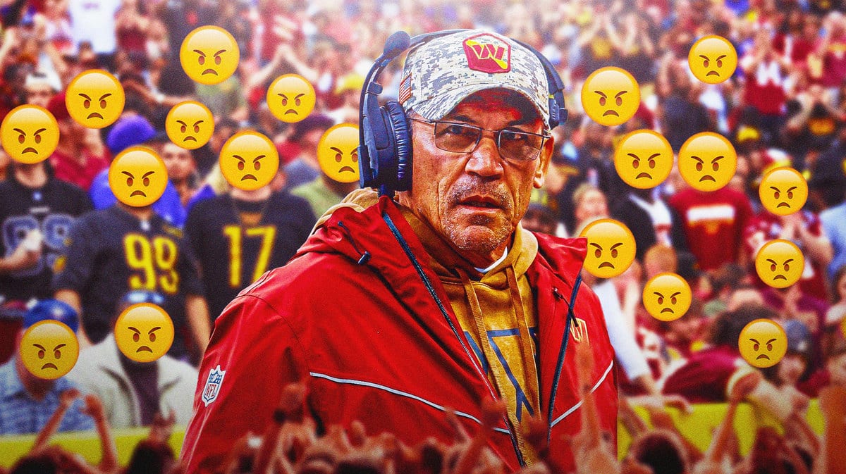 Ron Rivera's time with the Commanders could be coming to an end soon