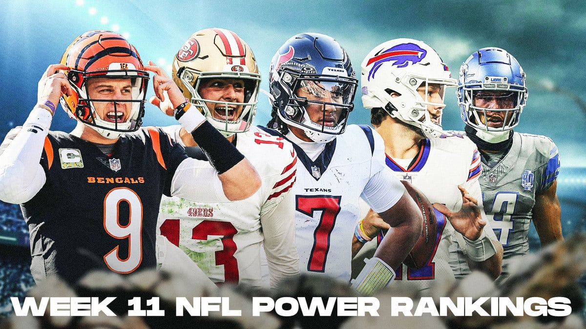 NFL Power Rankings Week 11