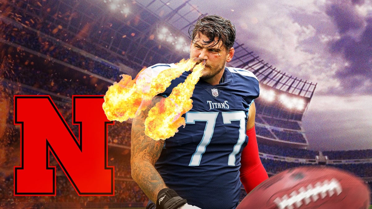 Taylor Lewan hates on Nebraska football during loss to Iowa