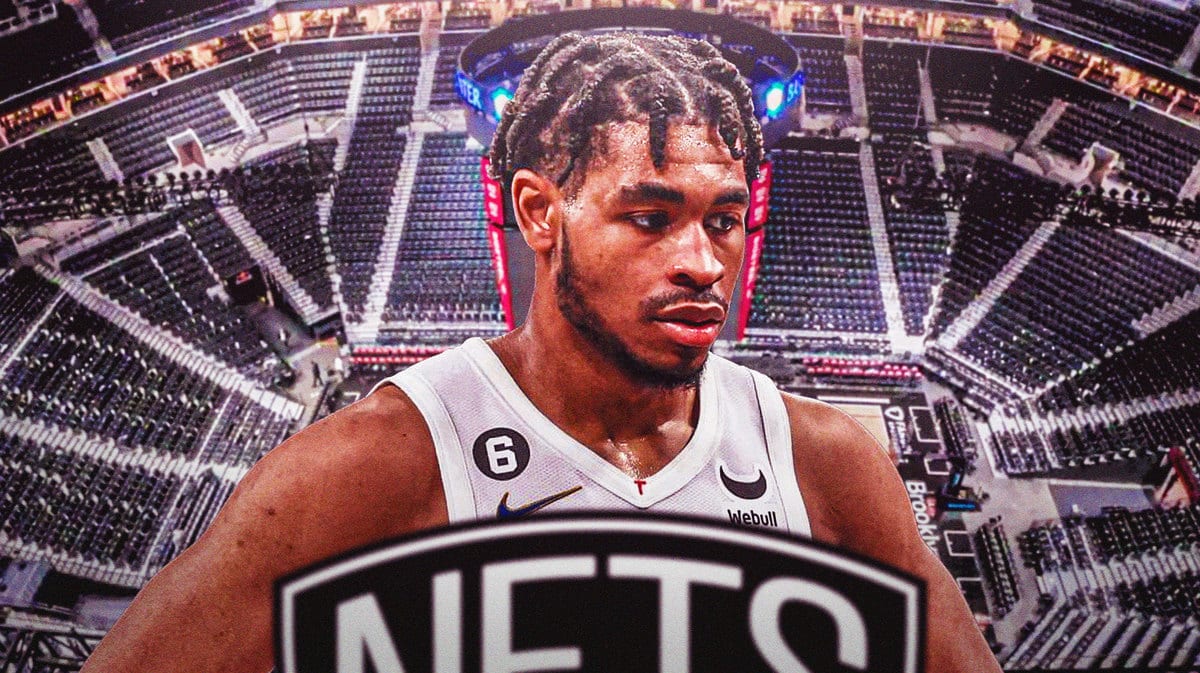 Nets’ Cam Thomas looking serious