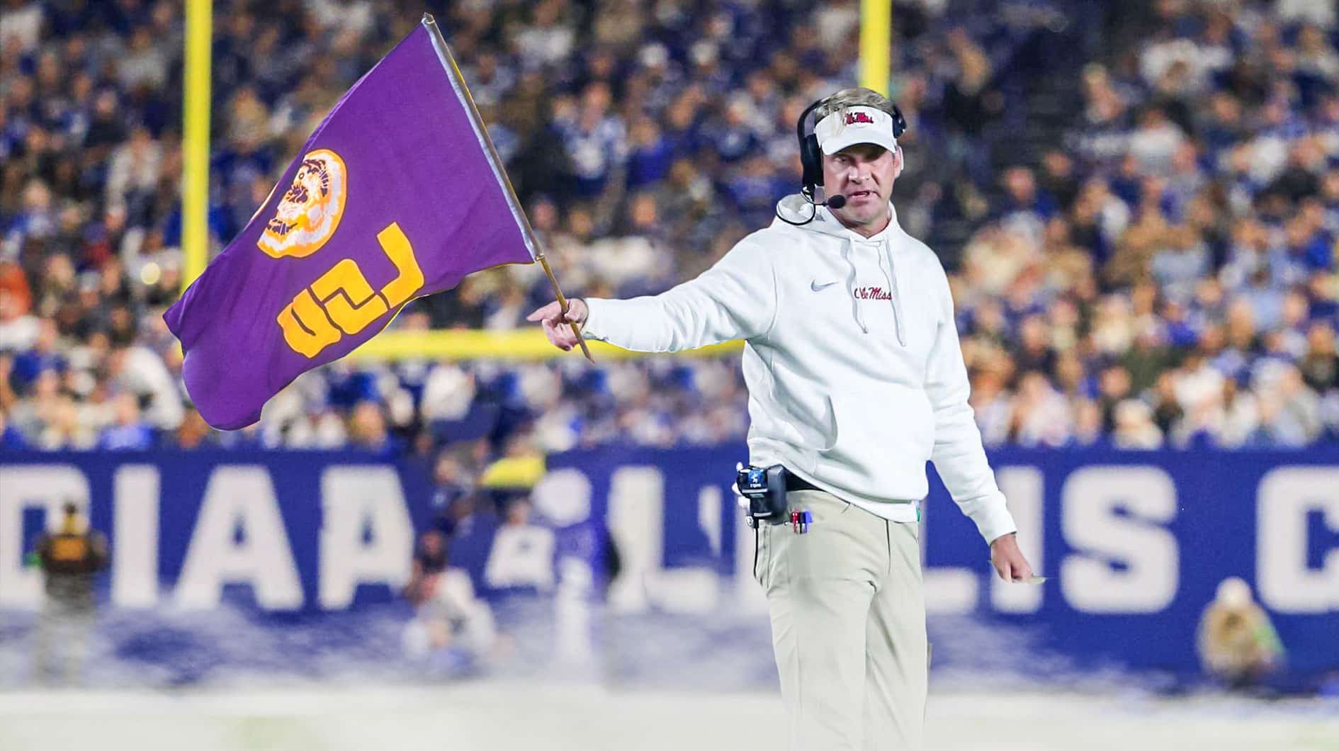 Ole Miss's Lane Kiffin Rooting For LSU In Game Against Alabama