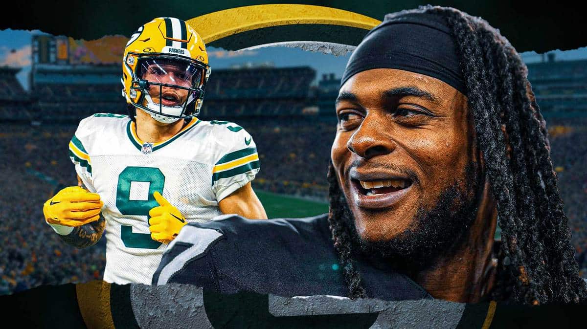 After a big catch by Christian Watson, former Packer Davante Adams tweeted out his respect