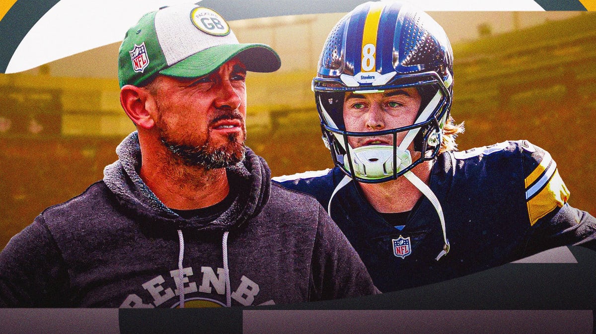 Matt LaFleur and Kenny Pickett
