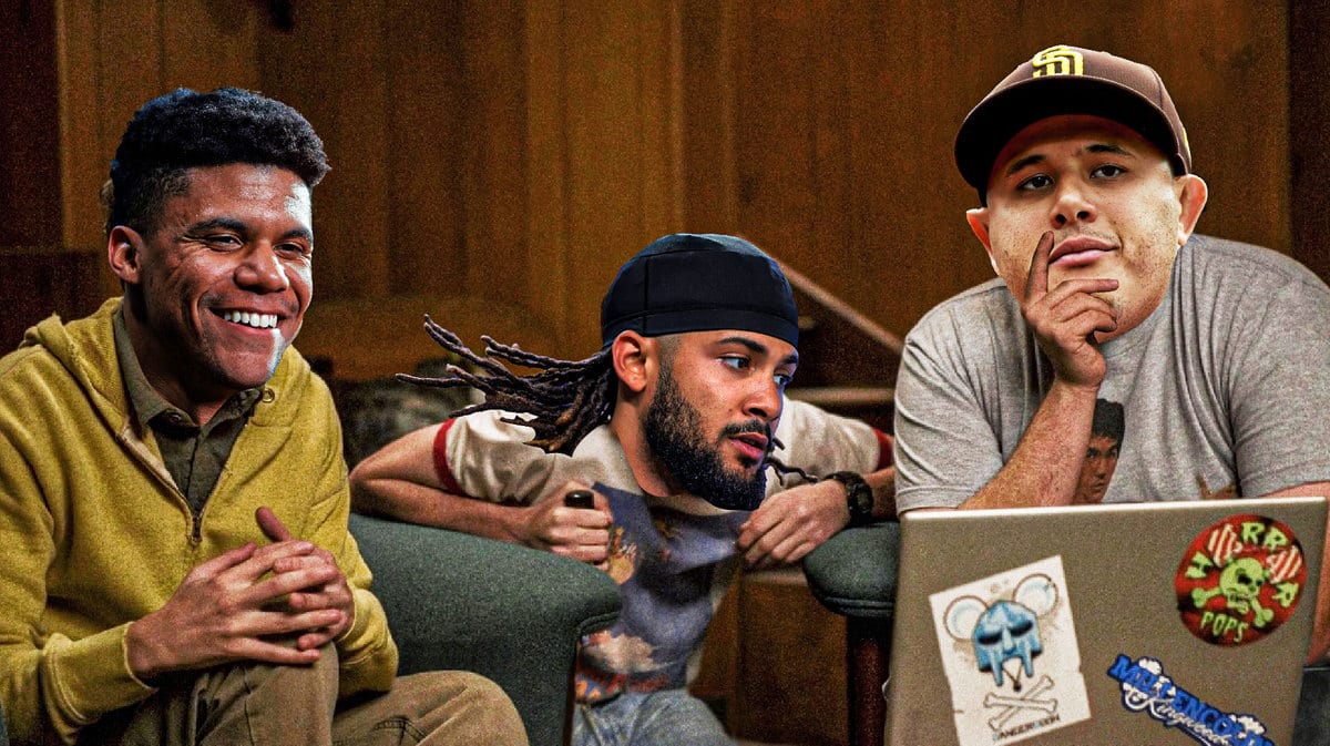 Juan Soto, Fernando Tatis JR, and Manny Machado as Super Bad characters