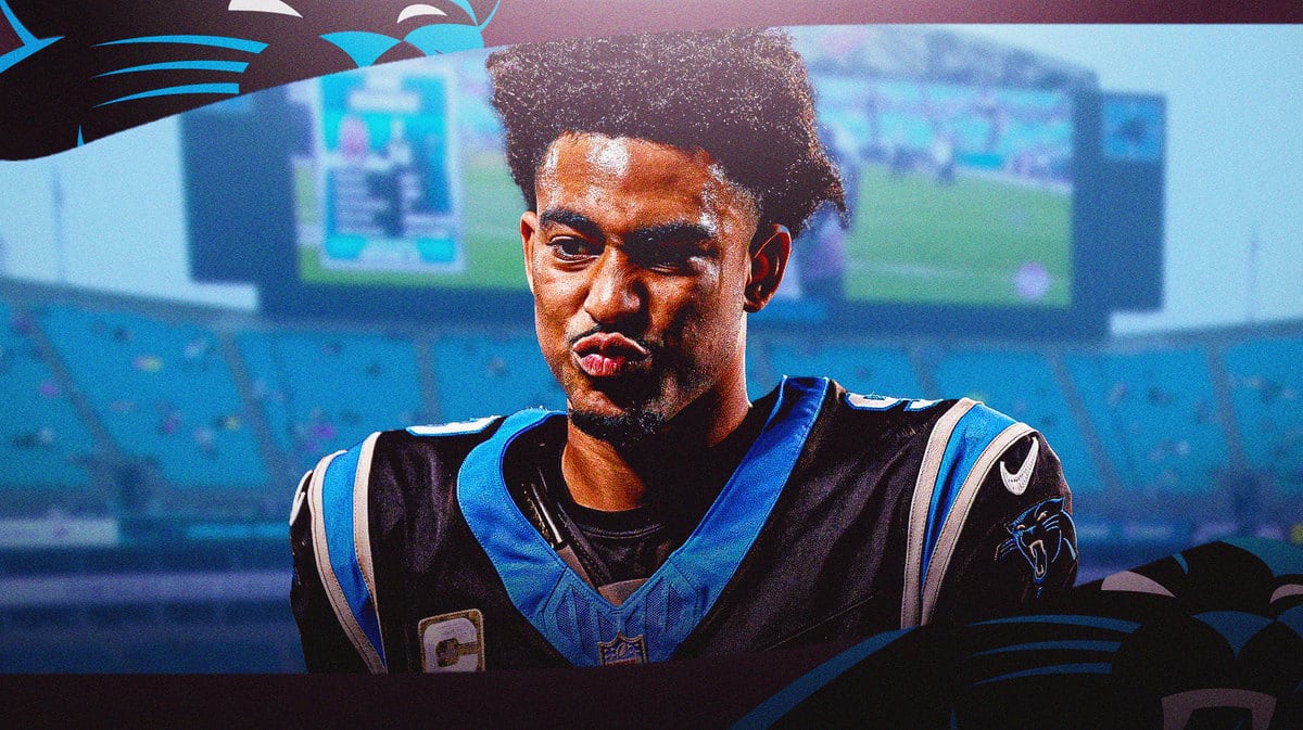 Carolina Panthers quarterback Bryce Young
