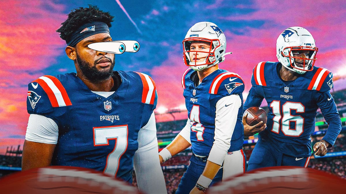 The Patriots split most quarterback reps between Bailey Zappe and Malik Cunningham