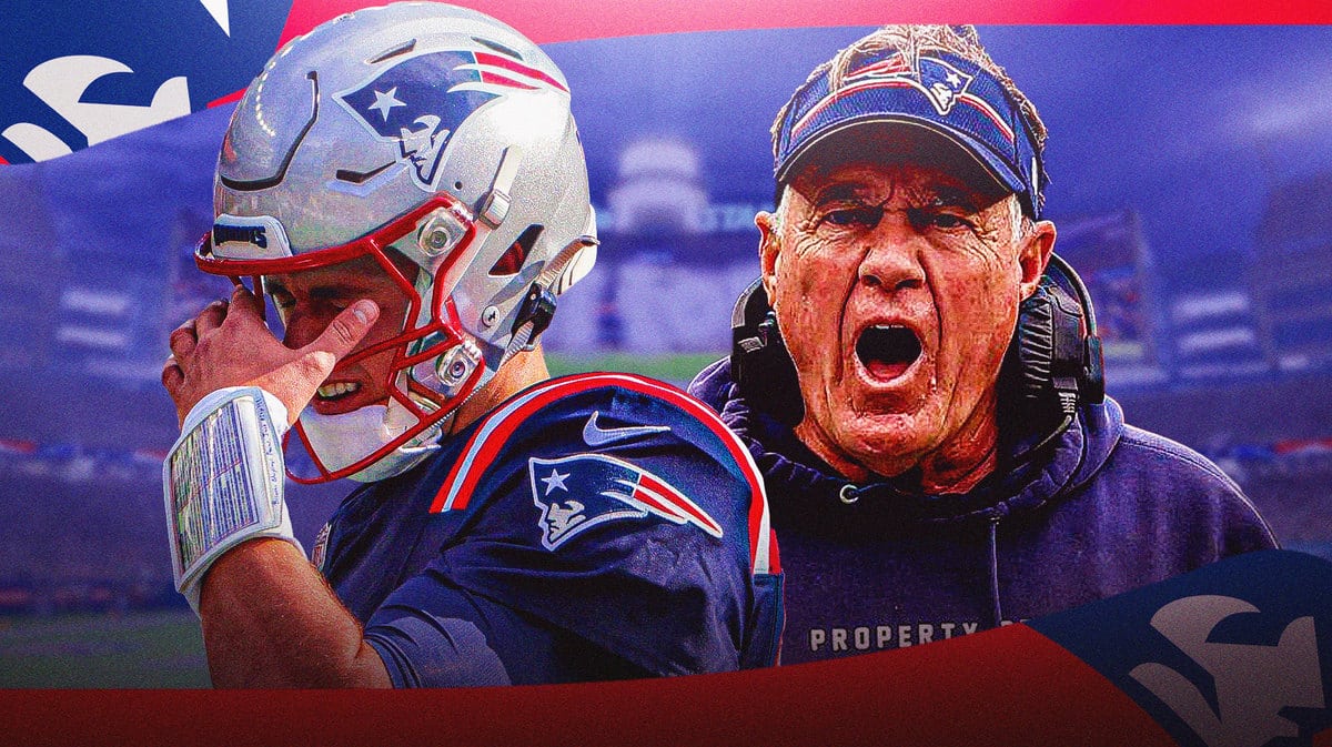 Bill Belichick shouting, Mac Jones sad after loss to Sam Howell Commanders loss