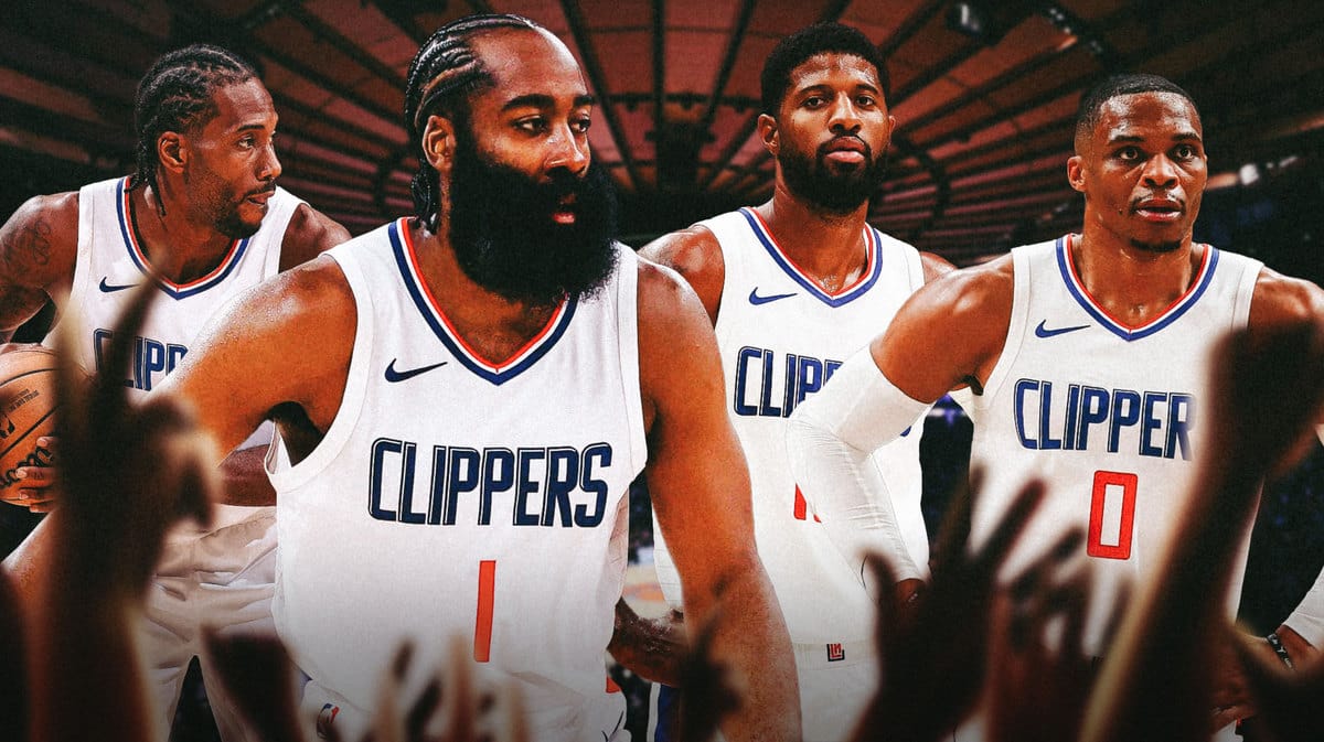 Clippers' James Harden reacts to first game with Kawhi Leonard, Paul George
