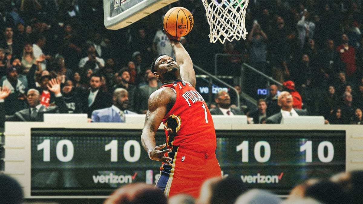 Zion williamson top 10 dunks on sale