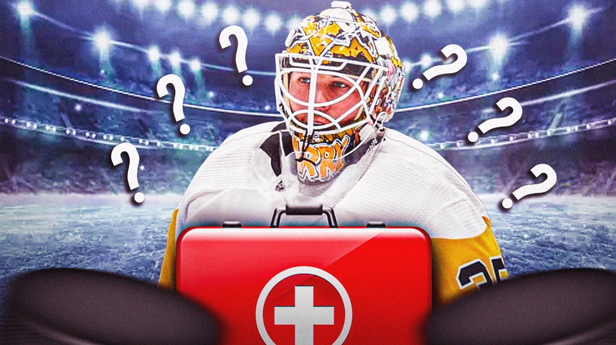 Tristan Jarry has received a murky injury update after he was forced out of the Penguins latest win early