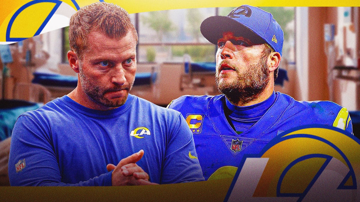 Matthew Stafford went down against the Cowboys and now have the Sean McVay and the Rams have to deal with his absence vs the Packers