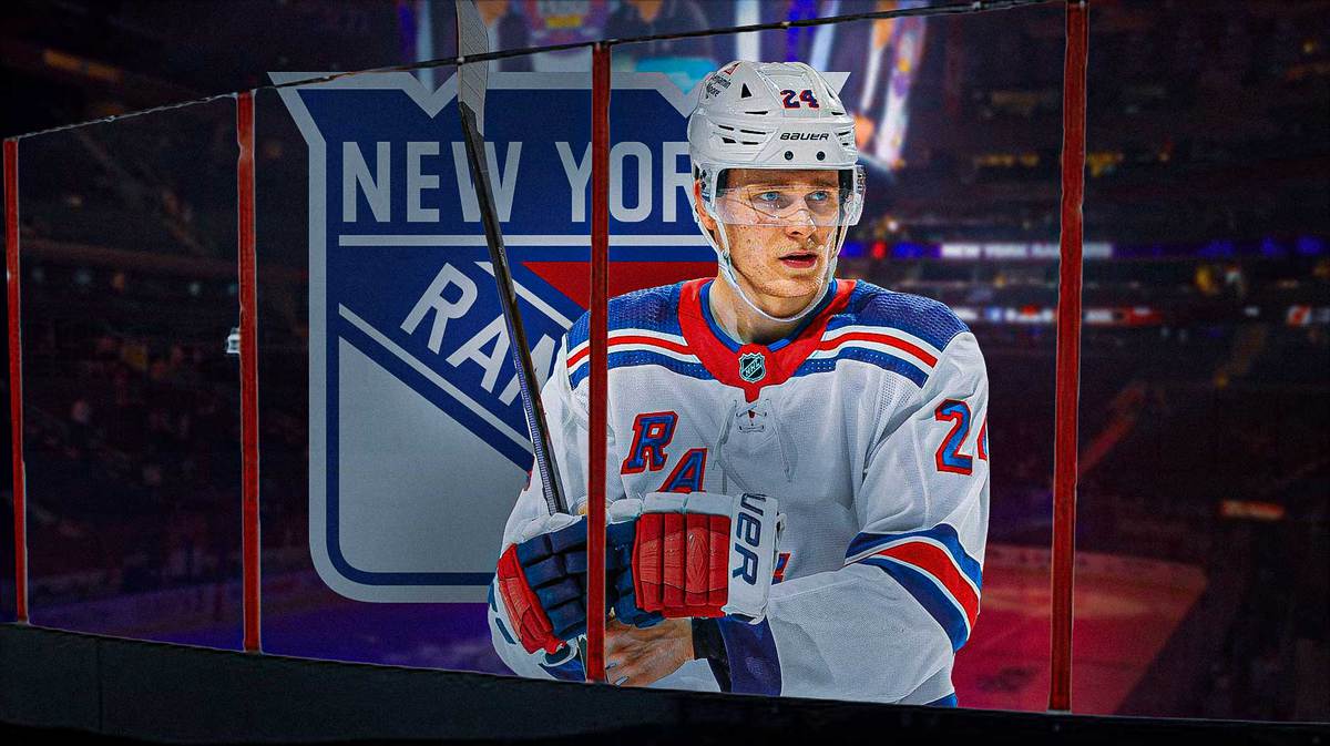 New York Rangers forward Kaapo Kakko in New York after suffering a scary injury on November 27, 2023 against the Buffalo Sabres