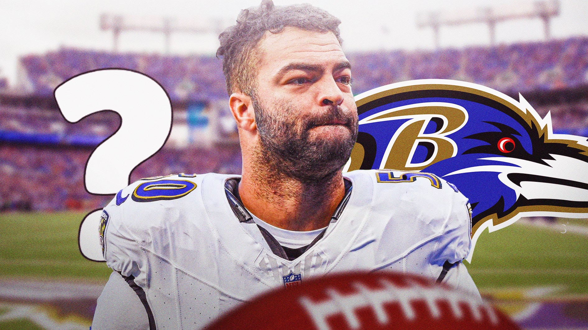 Ravens' Kyle Van Noy a game-time decision vs. Bengals with injury