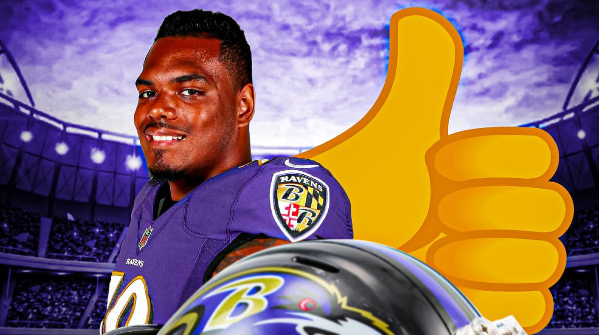 Ravens offensive lineman Ronnie Stanley