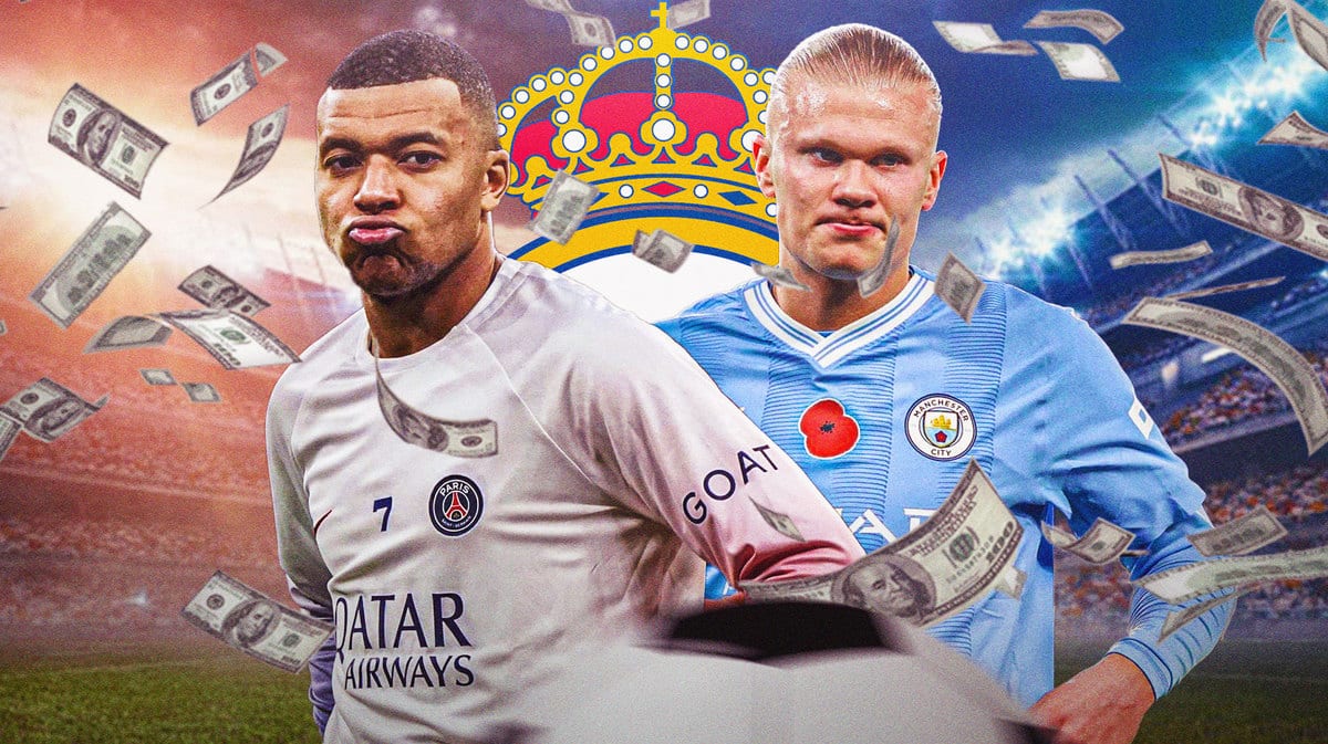 Real Madrid can target Erling Haaland and Kylian Mbappe with $429 million  transfer budget