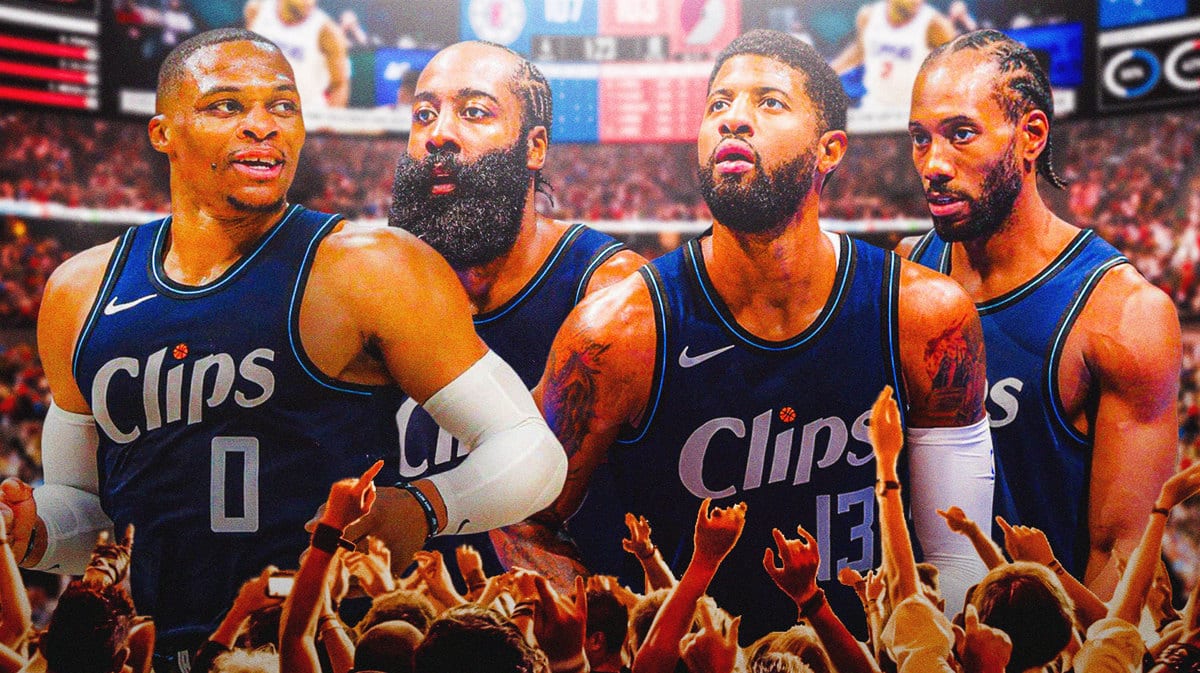 Russell Westbrook, James Harden, Paul George, Kawhi Leonard, Los Angeles Clippers