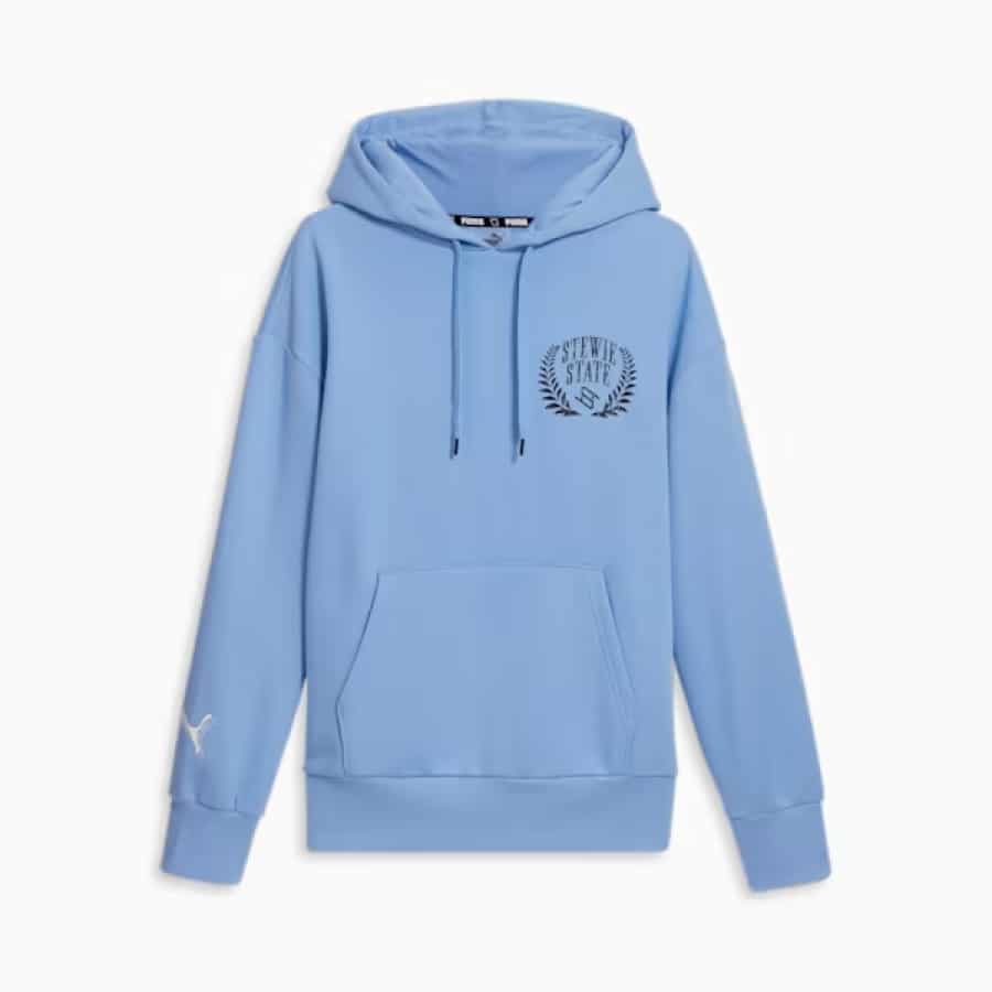 STEWIE x WATER Women's Basketball Hoodie - Day Dream colored on a light gray background.