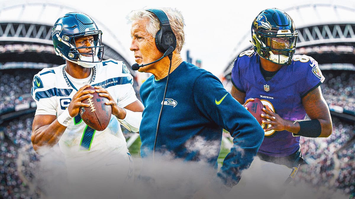 Seahawks HC Pete Carroll still has a lot of belief left for Geno Smith despite losing the battle against Ravens QB Lamar Jackson