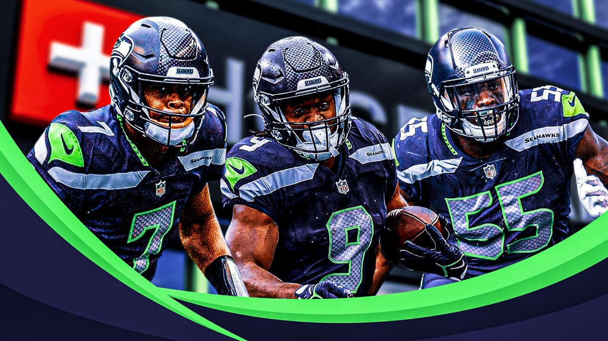 Seahawks Frank Clark, Geno Smith, Kenneth Walker before 49ers clash