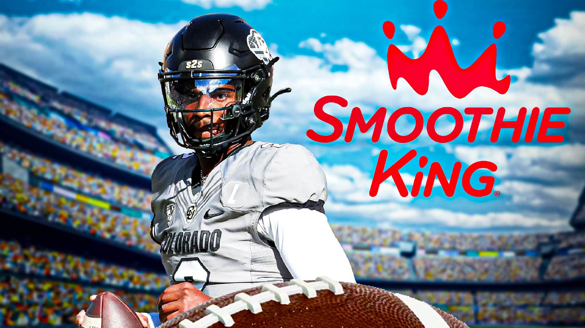 Colorado football's Shedeur Sanders partners With Smoothie King, gets