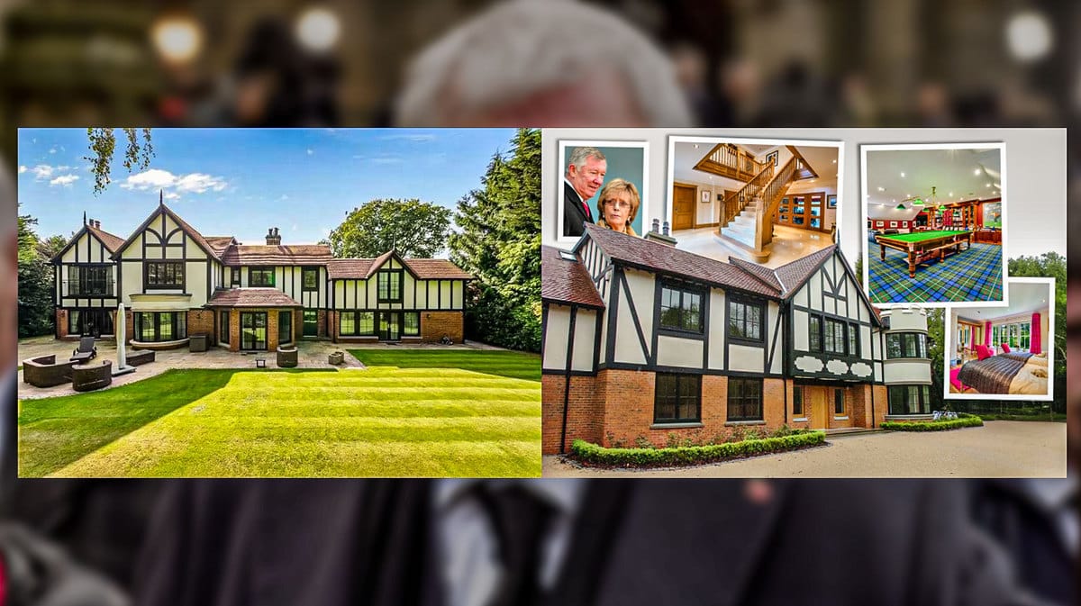 Sir Alex Ferguson home