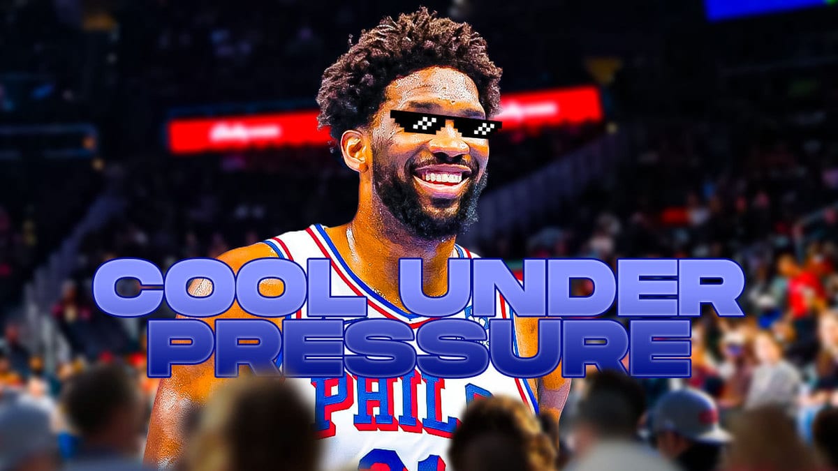Sixers star Joel Embiid in sunglasses