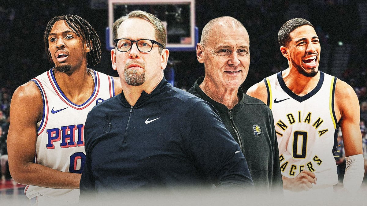 Sixers, Pacers, Tyrese Maxey, Nick Nurse, Rick Carlisle, Tyrese Haliburton