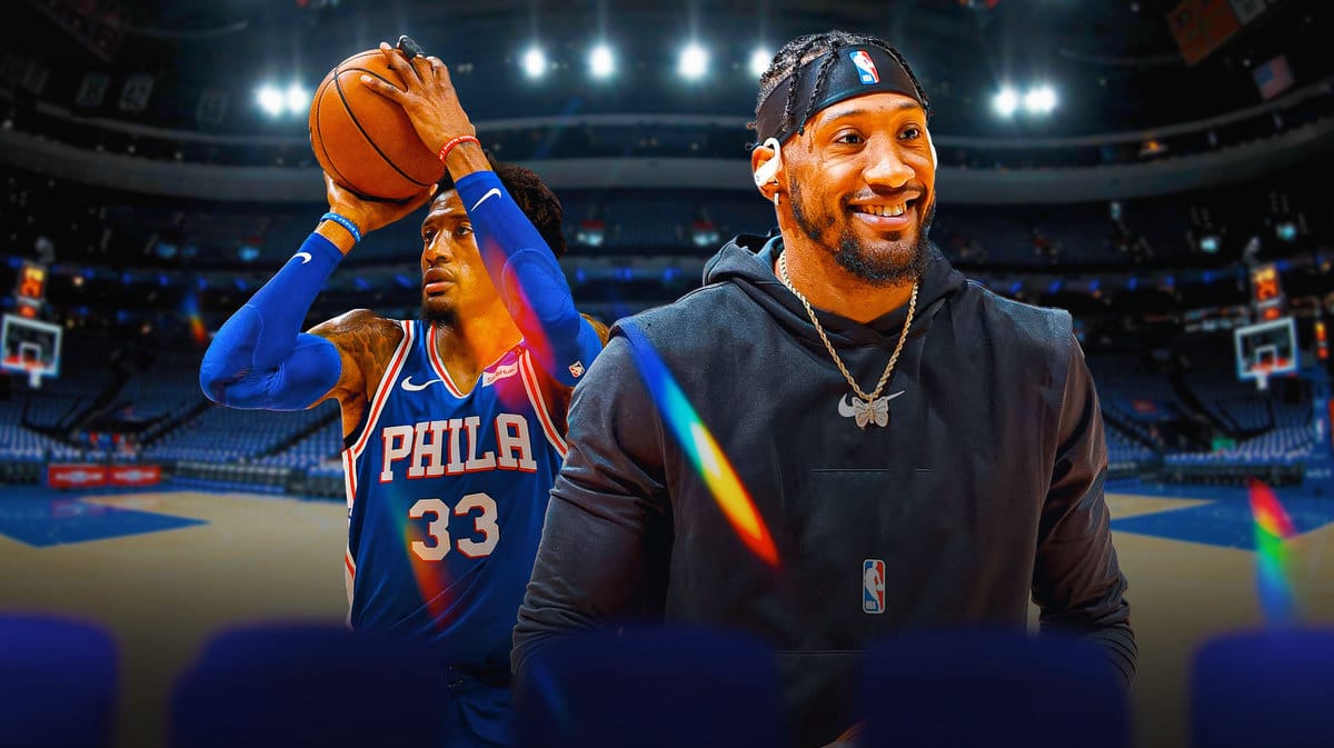Robert Covington, both on the Sixers and in street clothes