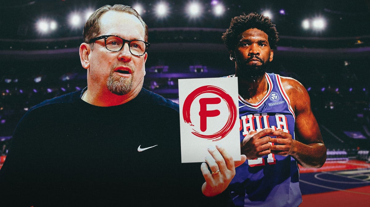 Nick Nurse gives Joel Embiid, Sixers physicality vs. Cavs a failing grade